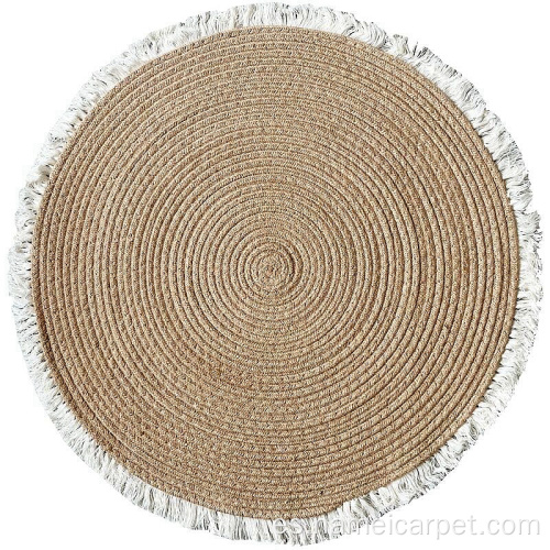 Alfombra de alfombra de alfombra de círculo redondo